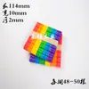 Palitos de Helado, Palitos de Madera para Paletas, Palitos de Madera de Colores para Helado, Materiales Hechos a Mano para DIY, Piezas de Helado, Paletas de Hielo