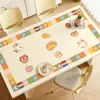 Mantel de Mesa para Comedor Estilo Fresco con Temática de Animales, Impermeable, Resistente al Aceite, Lavable, Resistente al Calor, Lujo Ligero, Sensación de Alta Gama, Protector de Mesa