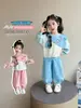 Conjunto de Ropa de Otoño para Niñas 2026 Nuevo Estilo para Niños y Niñas Jóvenes, Conjunto de Dos Piezas de Otoño para Bebé Niña, Elegante Conjunto de Primavera y Otoño para Niñas