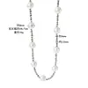 Collar de Perlas Deslizante Estilo Coreano de Plata S925, Diseño Simple y Lujoso para Mujeres, Popular en Xiaohongshu, Venta al por Mayor Transfronteriza