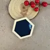 Souvenir de Guizhou Corona de Pelo Plateado Media Corona Imán para Nevera DIY Accesorio Sombrero Miao Cuerno de Mariposa Tocado Sombrero