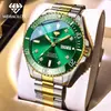 Nuevo Modelo Weibao Long, Pieza Única Luminoso Sumergible Profundo Impermeable Verde Submarinista Reloj Mecánico Automático para Hombre