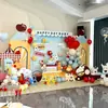 Uau Arranjo Personalizado de Primeiro Aniversário Decoração de Balões para Crianças Bebê Parede de Fundo Estilo Tagi Dopamina Placa KT