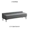 Banqueta para Cambiar Zapatos de Madera Maciza Italiana de Lujo Ligero, Banqueta de Mesita de Noche para Dormitorio en Casa, Banqueta Larga para Tienda de Ropa, Banqueta de Sofá Suave para Zona de Descanso