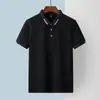 Camisa Polo de Manga Curta para Homens, Novo Estilo de Verão, Camiseta Fresca, Respirável e Confortável de Manga Meia para Jovens, Fashion e Versátil, até 8XL