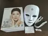 Set para el Cuello con Mascarilla para el Cuello, Dispositivo de Belleza Mascarilla Táctil Colorida, Dispositivo Recargable de Fotones Spectrum para Rejuvenecimiento de la Piel en Casa