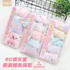 [Se pueden colgar 5 piezas] Ropa interior para niños, calzoncillos tipo boxer para niñas, 95% algodón, para niños grandes y pequeños, ropa interior para niñas pequeñas, bebés, de cuatro esquinas