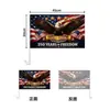 Bandeira Americana Personalizada do 250º Aniversário para Janela de Carro, Decoração Externa Bandeira de Carro com Mastro, Transfronteiriço