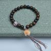 Pulsera Colgante Borla Dosel de Loto Marca Natural Shen Guibao Chen Xiang Mu Fu para Juego Literario de Hombre y Mujer Nicho Joyería Cuentas