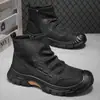 Nuevos Zapatos de Hombre Otoño 2026: Botas Martin de caña media para hombre, modernas, a la moda, versátiles, casuales, deportivas, ligeras