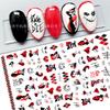 Nuevas pegatinas de uñas al por mayor para Halloween, pegatinas de uñas con diseño de calabaza, fantasma, cicatriz, zombi, alivio ocular, estilo europeo y americano.