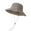 Chapéu de Pescador Usável Dupla Face para Homens e Mulheres, Chapéu Respirável de Cowboy Ocidental para Acampamento ao Ar Livre no Verão, Montanhismo, Pesca, Secagem Rápida