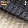 Calcetines holgados de doble puntada Y2K para mujer, otoño e invierno, cálidos, adelgazantes, calcetines de yoga, calcetines para la pantorrilla, calentadores de piernas de punto gris