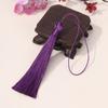 Sachezinho de 10cm com Borla DIY Acessórios de Joalheria Artesanal Material Nó Chinês Pingente Pequeno Antigo Marcador Acessórios de Joalheria