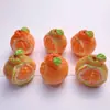 Acessórios de Resina de Fruta Laranja Tridimensional Meio Descascada DIY Capa de Celular Acessórios de Cabelo Brincos Criativos Enfeites Materiais para Chaveiro