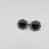 Gafas de Sol de Flor de Celebridad de Internet Gafas de Sol Estilo Occidental para Niños Gafas de Estilo Cóncavo de Personalidad para Bebé Sombrilla de Sol para Viajes Gafas de Moda