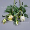 2 rosas búlgaras artificiais para decoração de casamento, flores falsas transfronteiriças para decoração de casa, arranjos florais e decoração de cenários