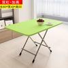 Mesa al por mayor mesa plegable mesa de comedor hogar plegable mesa cuadrada pequeña 4 personas 2 personas comedor mesa pequeña taburete simple de dormitorio