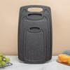 Conjunto de Tábuas de Corte com Padrão de Mármore, Conjunto Completo de Tábuas de Corte Retangulares Espessas de Plástico, Conjunto de Tábuas de Corte para Cozinha, Antiderrapante Preto e Branco para Uso Doméstico