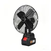 Ventilador Elétrico Recarregável de Grande Capacidade para Acampamento ao Ar Livre Pesca Bateria de Lítio Ventilador Elétrico Portátil Interface Makita Ventilador de Ferro