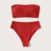 Bikini Sexy sin Tirantes Estampado Estilo Europeo y Americano Nuevo 2026 para Mujer, Popular en Aliexpress y Amazon