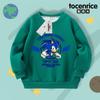 Ropa nueva para niños transfronteriza Chaqueta Sonic para niños Sudadera de manga larga con capucha Ratón ultrasónico Sonic Boy Primavera