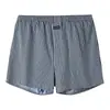 Pantalones Cortos de Algodón Sueltos para Hombre, Pantalones Cortos Finos para Dormir, Pantalones para Casa, Pantalones Cortos Cómodos de Cintura Alta para Papá