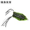 Atacado Isca de Pesca Sapo 6cm13g Lançamento de Longa Distância Conjunto de Iscas Sapo Preto com Bigodes, Anzol Duplo, Imitação Realista de Sapo