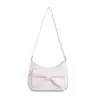 Bolsa de Axila Elegante da Moda com Laço para Mulheres 2025 Outono Nova Bolsa de Mão Tendência Bolsa de Ombro Versátil com Design