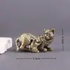 Latão Feliz Rival Tom e Jerry Cerimônia do Chá Artesanato Criativo Decoração de Mesa Ornaments Peças de Mão Ornaments