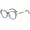 Gafas de sol metálicas personalizadas estilo europeo y americano, gafas de sol de moda para mujer, nuevas gafas de sol poligonales de moda transfronterizas