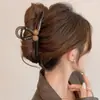 2025 Novo Prendedor de Tubarão Grande Acessório de Cabeça Prendedor de Cabelo Elegante Deusa Acessórios de Cabelo de Alta Qualidade