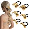 Presilhas de Cabelo Estilo Europeu e Americano, Argolas de Cabelo Minimalistas e Cool de Liga, Elásticos de Cabelo para Mulheres, Novos Acessórios de Cabelo de Alta Qualidade, Faixas de Cabelo em Estoque