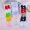Traje de Lazo Mini Caliente Transfronterizo para Niños Bebé Pinza de Cabello Color Caramelo Europeo y Americano Adorno para la Cabeza Europeo y Americano