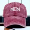 Boné de Baseball Lavado Bordado com Letra Amazon Boné Bico de Pato Cruzado Dia das Mães Chapéu de Pai Europeu e Americano Venda por Atacado