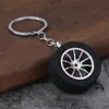 Chaveiro de Pneu de Carro Transfronteiriço Ponto Chaveiro Cubo da Roda Chaveiro Cubo da Roda de Corrida Aro de Borracha
