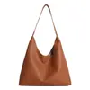 Bolsa de Hombro Tote de Moda Tendencia Estilo Nuevo Otoño 2025 Casual Nicho para Mujer Gran Capacidad