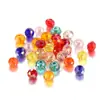 Acessórios para Joias DIY Feitos à Mão Novo Produto Contas de Vidro Transparente em Forma de Losango Contas de Cristal Contas com Corte Lanterna Contas Espaçadoras Miçangas