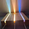 Base Luminosa de Tira Larga de Madera Maciza Tablero de Notas Acrílico Adorno de Luz Nocturna Pizarra de Escritura con Luz de Madera Graffiti Borrable