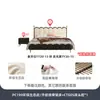 Tongyuite Lujo Accesible Estilo Retro Francés Crema Dormitorio Principal Onda Nueva Clase Ambiente Cama Doble Cama de Cuero