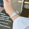 Pulsera de Metal con Lunares para Reloj de Muñeca Estrecha Adecuada para Apple Watch Iwatch Generación 12 11/10 Ultrase