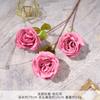 Rosas Recubiertas Simuladas, Flores Falsas, Ramos Hechos a Mano, Flores para Boda, Flores Decorativas Artificiales, Arreglos para Boda al por Mayor, Flores de Piso