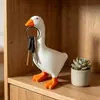 Nuevo producto transfronterizo imán de ganso imán de hierro almacenamiento de llaves decoración del hogar adorno de resina regalo