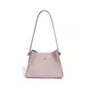 2026 Nuevo Estilo Coreano Diseño de Nicho Bolso Cubo Bolso Cesta de Verduras Bolso para Mujer Capa Superior Piel de Vaca Cerradura Simple Bolso de Hombro Único