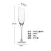 Copo de vinho tinto inclinado colorido doméstico High-end Light Luxury Colorful Bordeaux High-foot Glass Copo de vinho comercial