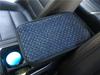 Tapete Caixa de Apoio de Braço de Carro Capa Central Suprimentos de Acessórios Automotivos Produtos Automotivos Transfronteiriços Capa de Tapete de Apoio de Braço Material de Linho para Armazenamento para Interior de Carro