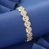 2025 Nuevo Pulsera de Cara Sonriente con Circonita Micro-Pavimentada Estilo Japonés y Coreano Lujo Accesible Moda de Gama Alta Pulsera de Sonrisa Pulsera