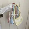 Exquisito Lazo de Encaje de Lunares 2026 Nuevo Bolso Baguette de Moda Versátil de un Solo Hombro para Viajar Debajo del Brazo