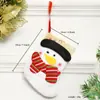 Decoración Navideña Calcetines Navideños Pequeños Lindos Creativos Calcetines Grandes para Regalo de Navidad Bolsas de Regalo Festivas Bolsas para Manzanas Caramelizadas