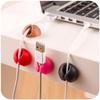 Cabo de dados, cabo USB, organizador universal de fios, suporte de arame para desktop, clipe de armazenamento de fios,